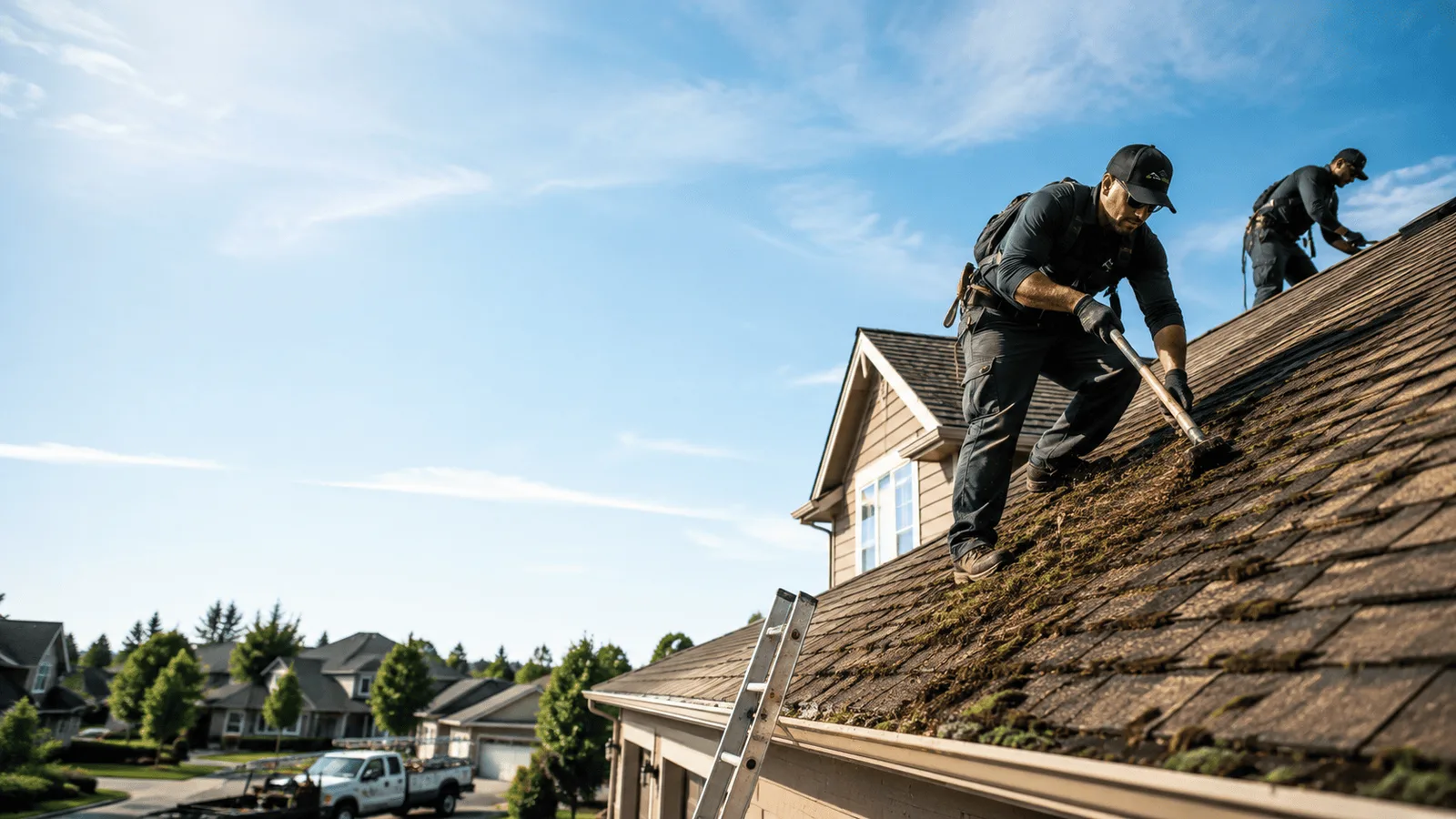 Roof Moss Removal in New Ulm, MN near me